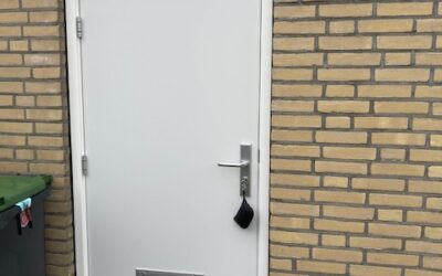 Nieuwe bergingsdeur met karakter in Landgraaf