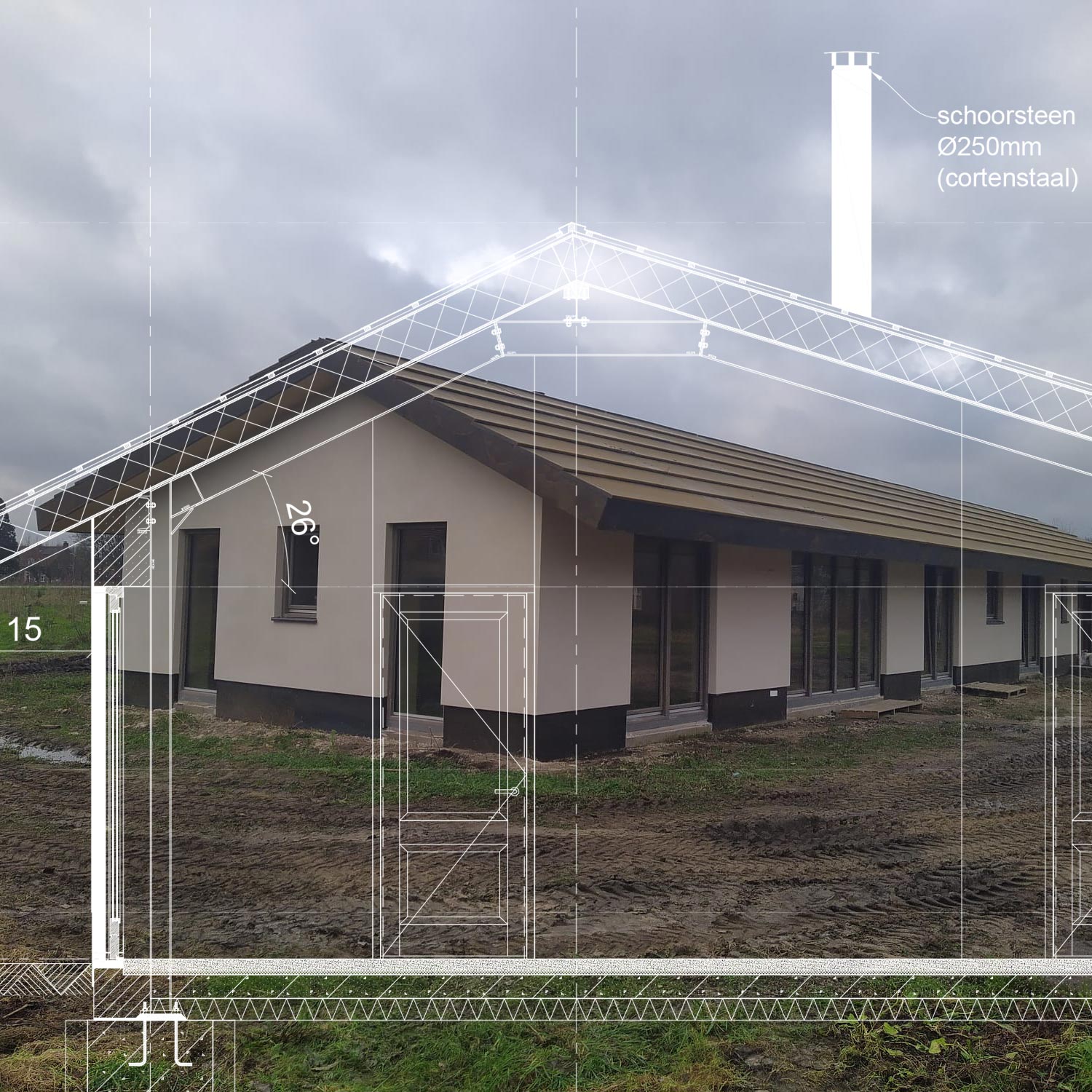 Bouwkundigtekenwerk Bouwkundig tekenwerk