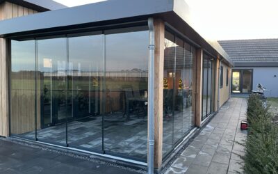 Glazen schuifwanden in Reuver